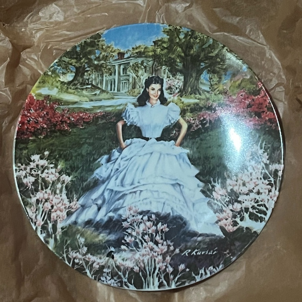 1978 Knowles Gone With The Wind Plate